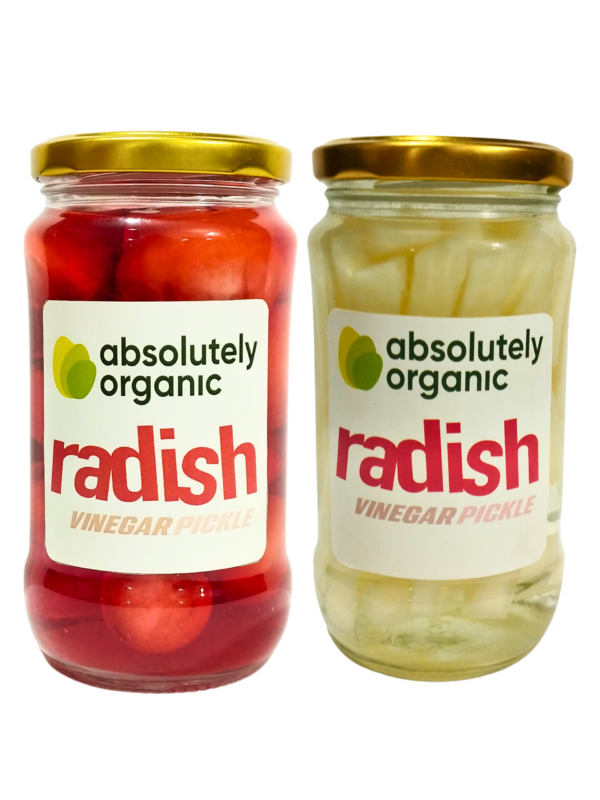 Absolutely Organic - Red & White Radish Vinegar Pickle